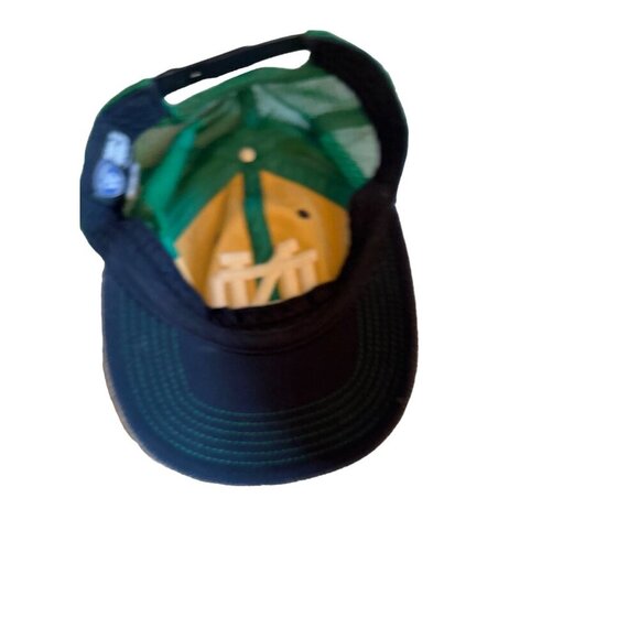 Notre Dame Fighting Irish Top Of The World Adjustable Mesh Back Hat Green/Gray - Picture 5 of 7